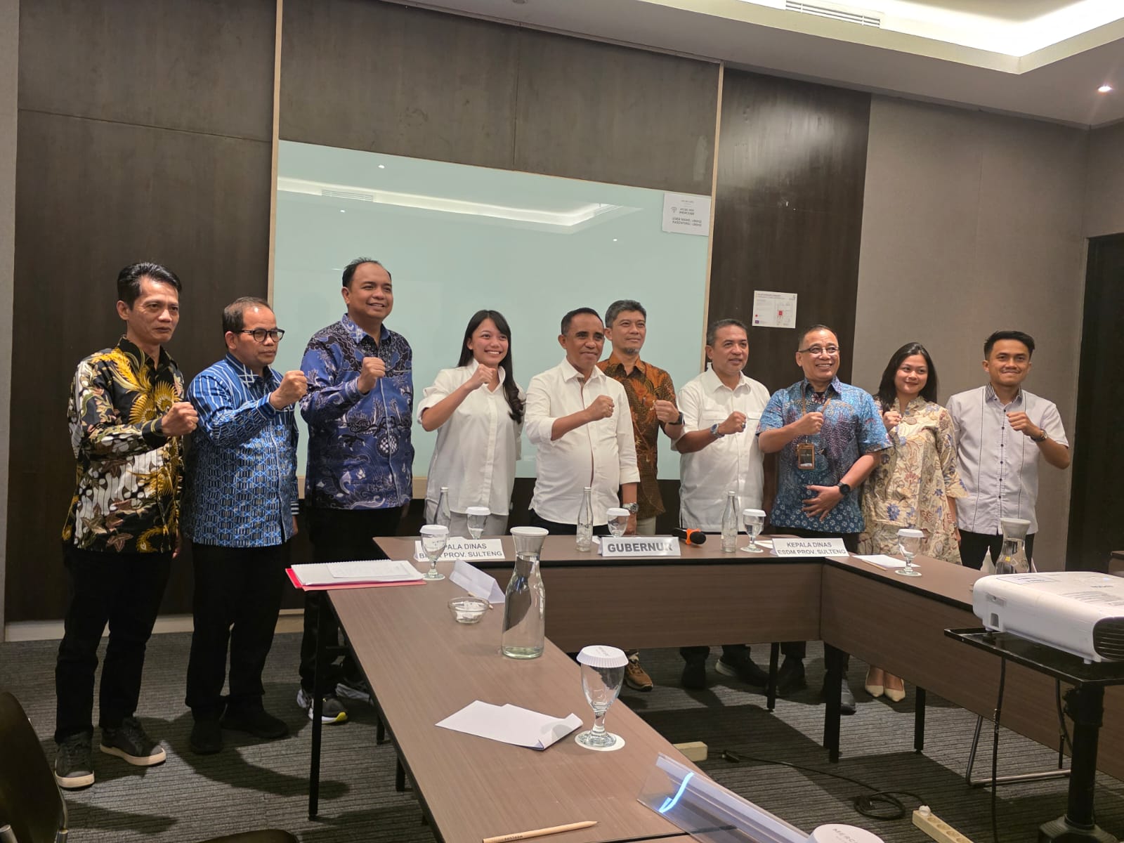 Pemprov Sulteng Sepakat Bersama PT.CPM dan PT.Donggi Sinoro LNG Membangun Infrastruktur